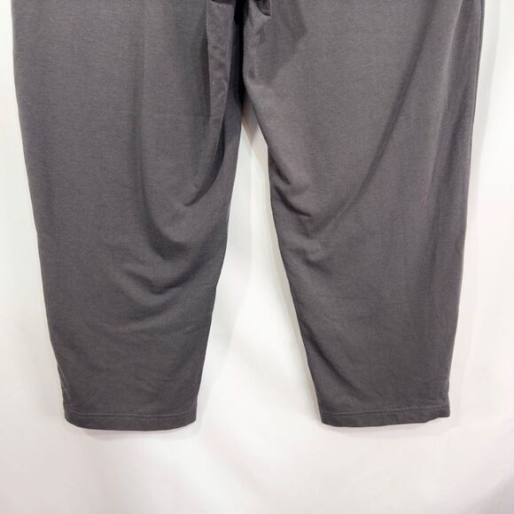 J. Jill Plus Size 1X Pants Gray Slim Leg Cropped Knit Pull-On Leggings 507 - Picture 8 of 10